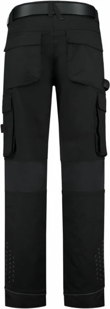 Pantallona Pune Malfini Twill Cordura Stretch për Meshkuj dhe Femra, të Zeza [Madhësia: 45]