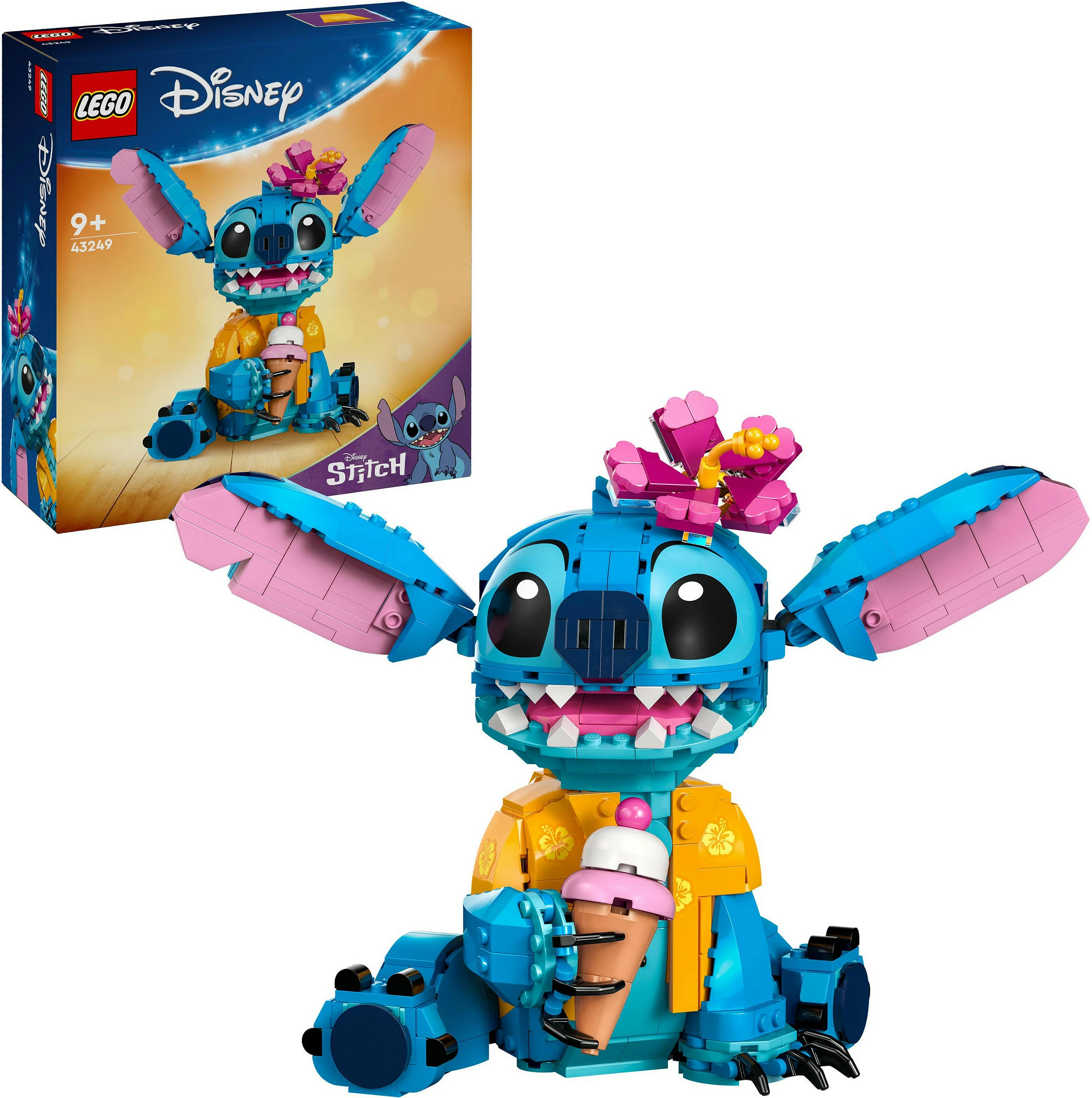 Set ndërtimi LEGO Stitch, 9 vjeç e lart, Plastikë, 730 pjesë, shumëngjyrësh
