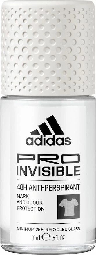 Antiperspirant roll-on për femra Adidas Pro Invisible, 50ml