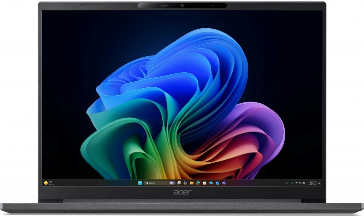 Laptop Acer TravelMate X4 14 AI TMX414-51-TCO, Core Ultra 5 226V, 16GB/512GB, Windows 11 Pro, gri