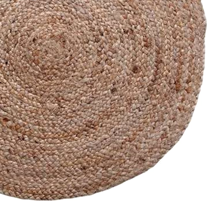 Qilim Solon Inart, ngjyrë bezhë, jute, 100x100x1cm