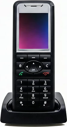 Telefon DECT Mitel 622dt Set, VoIP, pa tela, bazë karikimi, i zi