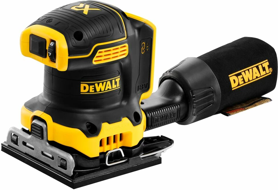 Shlajfer orbital 1/4 fletë DeWalt DCW200NT 18V XR brushless, T-STAK