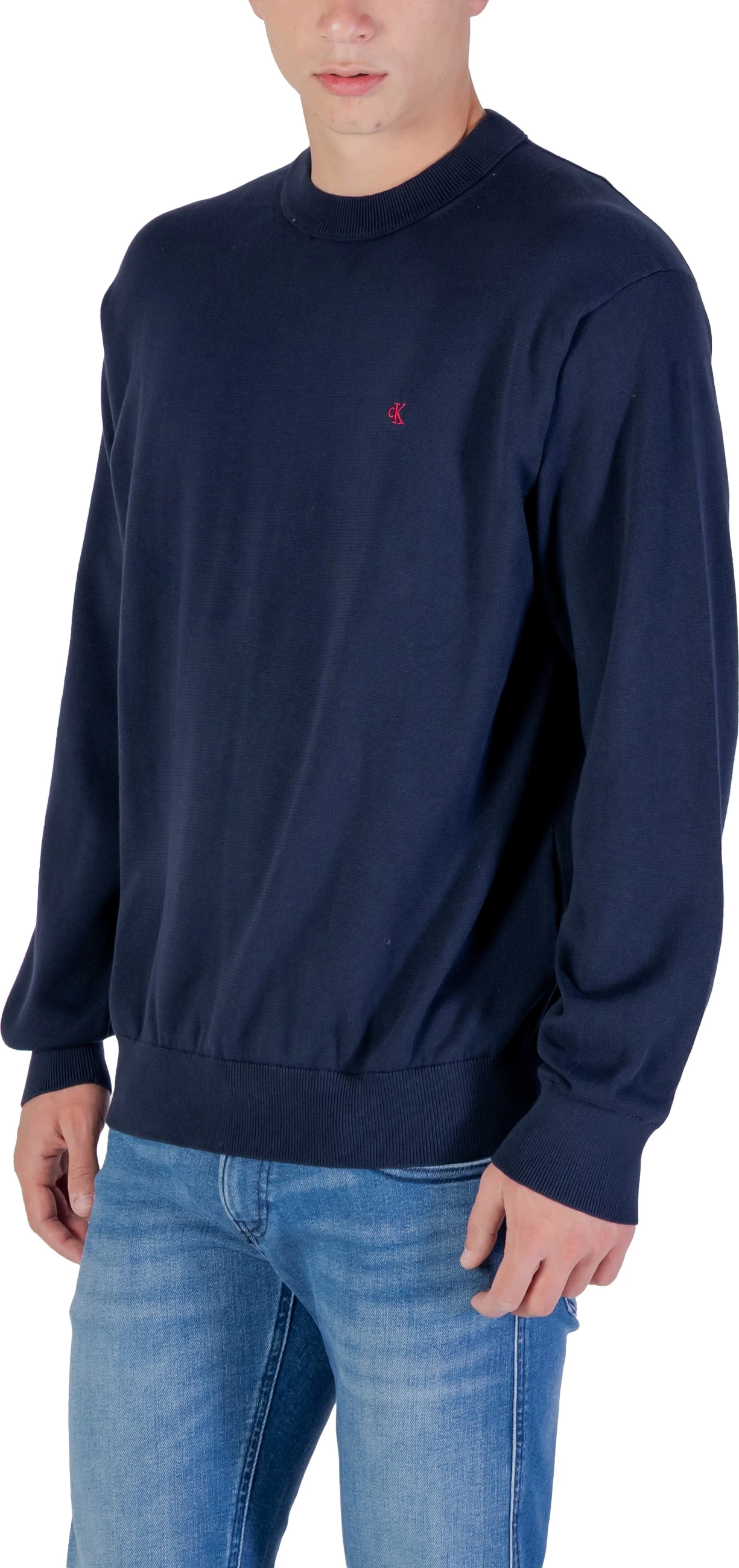 Xhemper për meshkuj Calvin Klein Jeans LV04RC309G, i kaltër i errët [Madhësia: L]