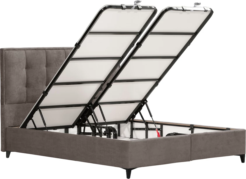 Krevat me hapësirë për depo, ngjyrë kërpurdhe, 05-780, 207x160x115