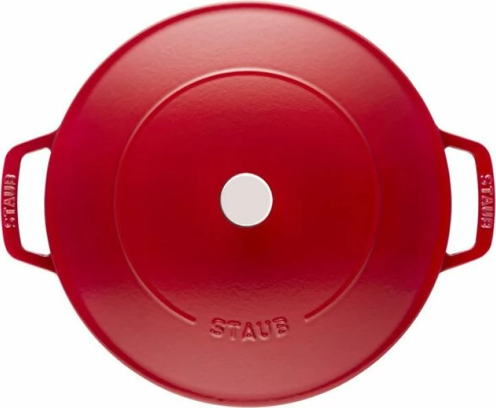 Tigan i thellë me kapak ZWILLING STAUB 28 cm, i zi