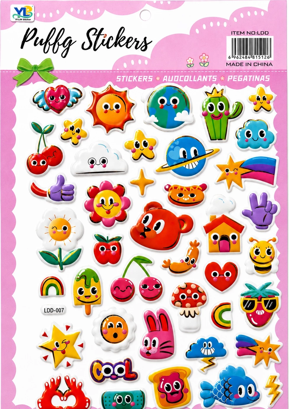 Puffy Stickers – 3D për Fëmijë