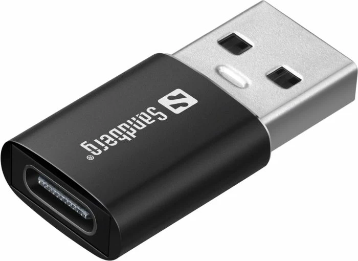 Mikrofon me kapëse USB SANDBERG Streamer 126-40, kabllo 3 m, omnidireksional, 48 kHz/16-bit, i zi, set me adapter USB-C në USB-A