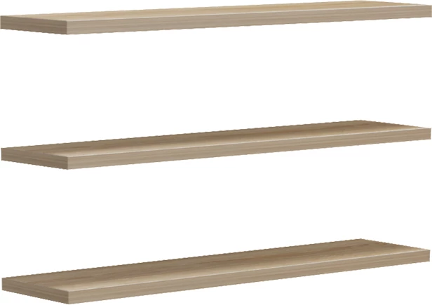 Raft muri melamine, ngjyrë sonoma, 60x14.5x1.8 cm