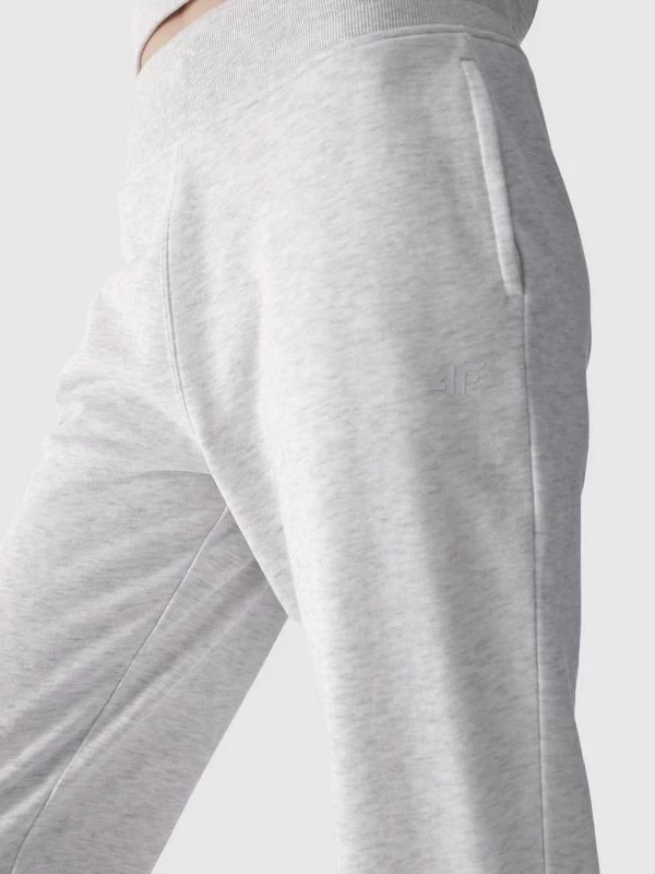 Pantallona sportive për femra 4F, gri