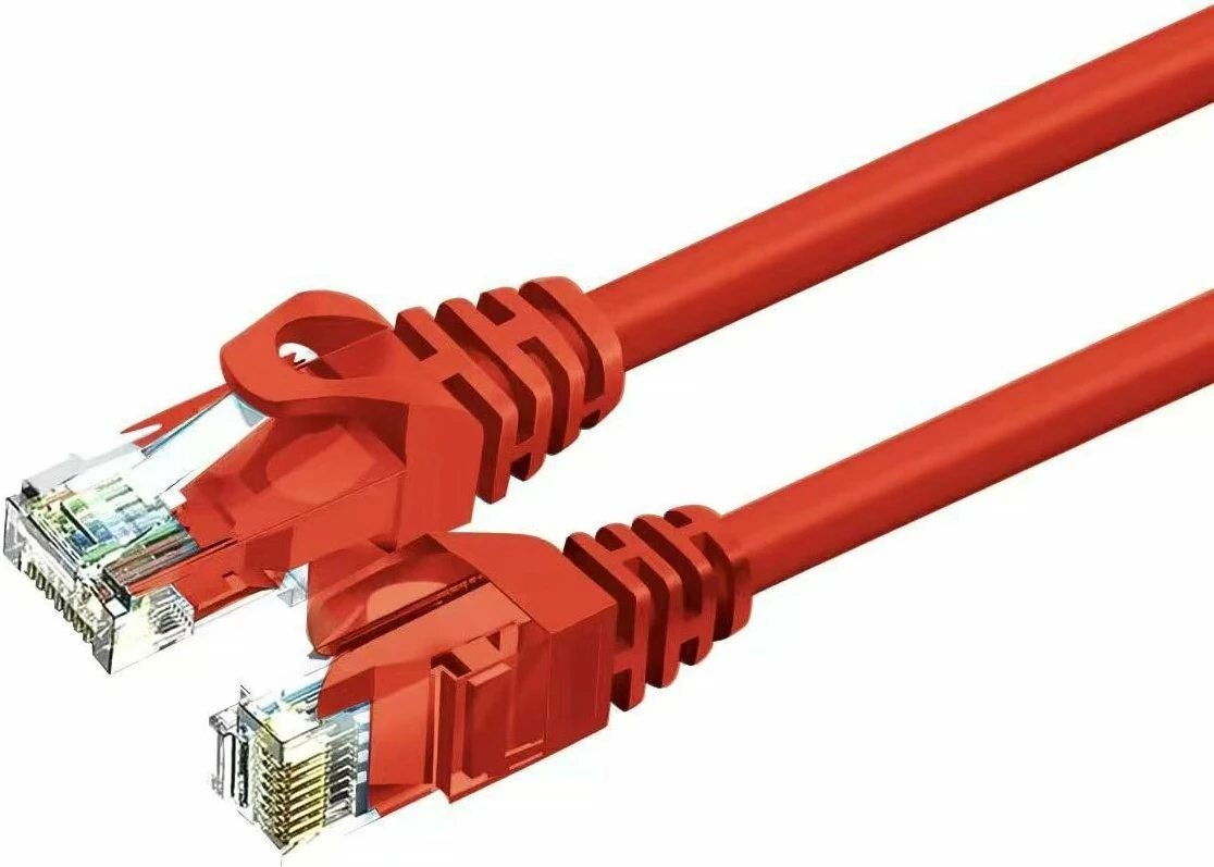 Kabllo rrjeti Ethernet ZOY ZCR1R Cat 6 UTP CCA 1 m, e kuqe