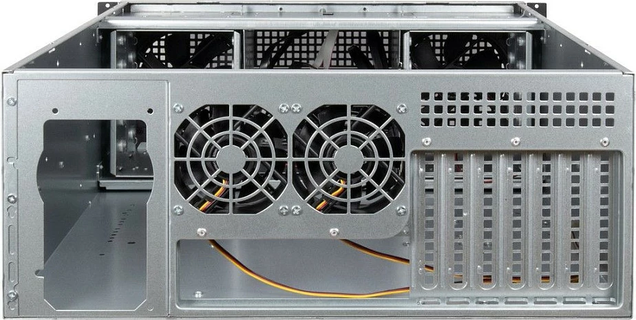 Kasë serveri Inter-Tech 4U 40255, Rackmount, ATX/EATX/micro ATX/Mini-ITX, 11x3.5" + 4x2.5", USB 3.2, zi/gri