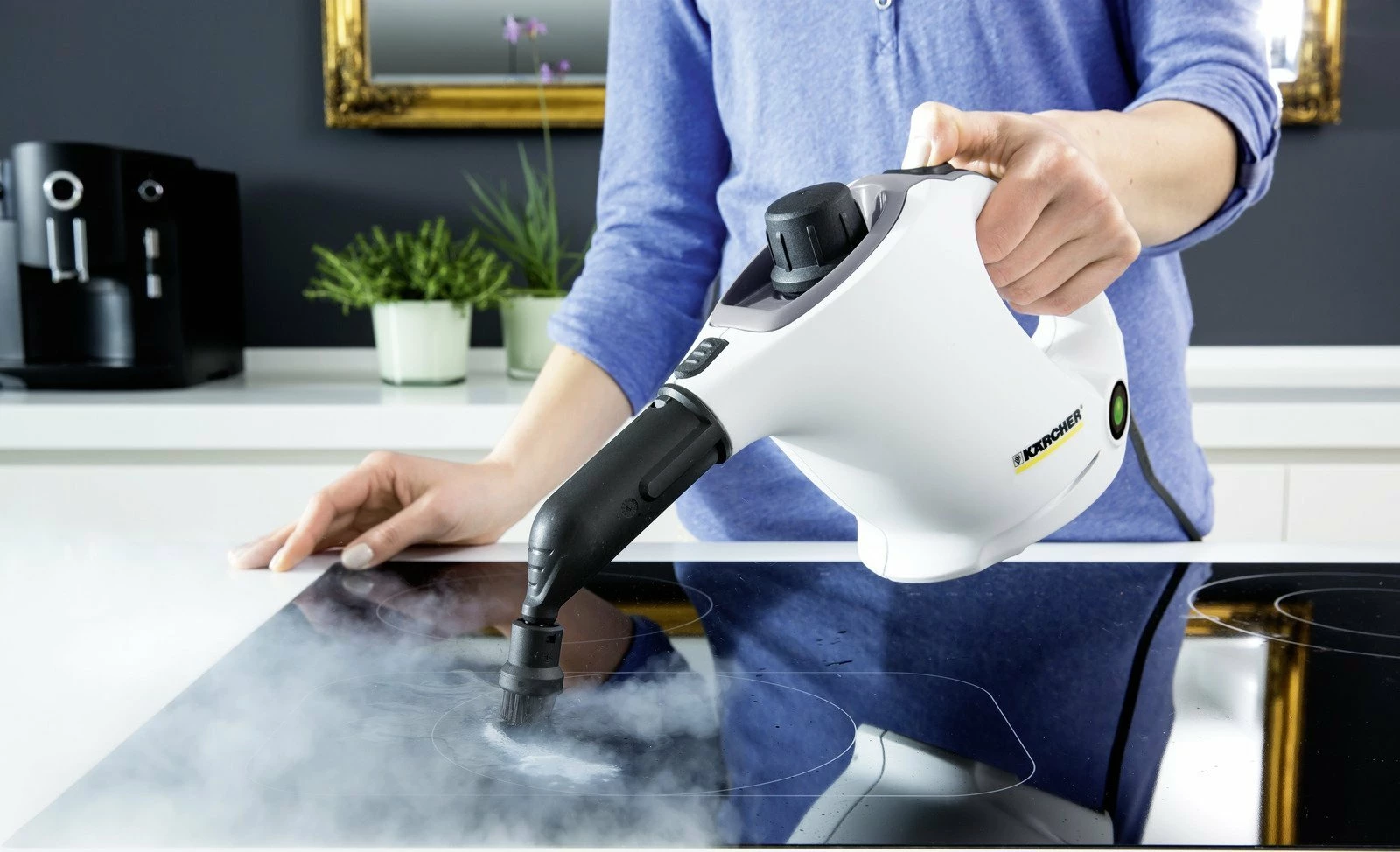 Pastrues me avull Karcher SC 1 1.516-400.0 1200W 0.2L 3 bar, i bardhë