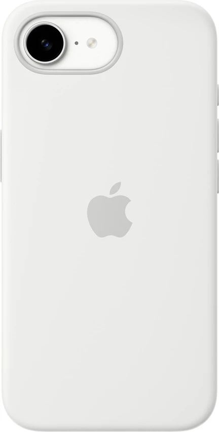 Apple iPhone 16e Silicone Case White