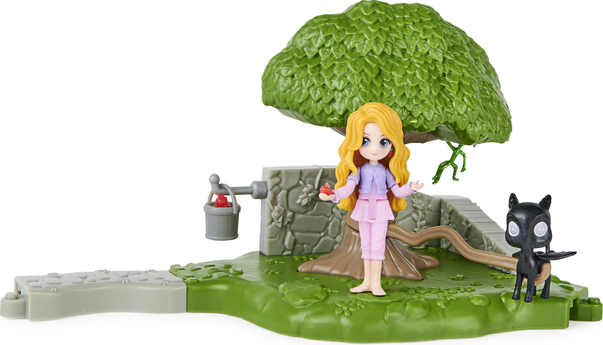 Set lojërash Spin Master Wizarding World Harry Potter Magical Minis Care of Magical Creatures, Luna Lovegood 7.5 cm, shumëngjyrësh