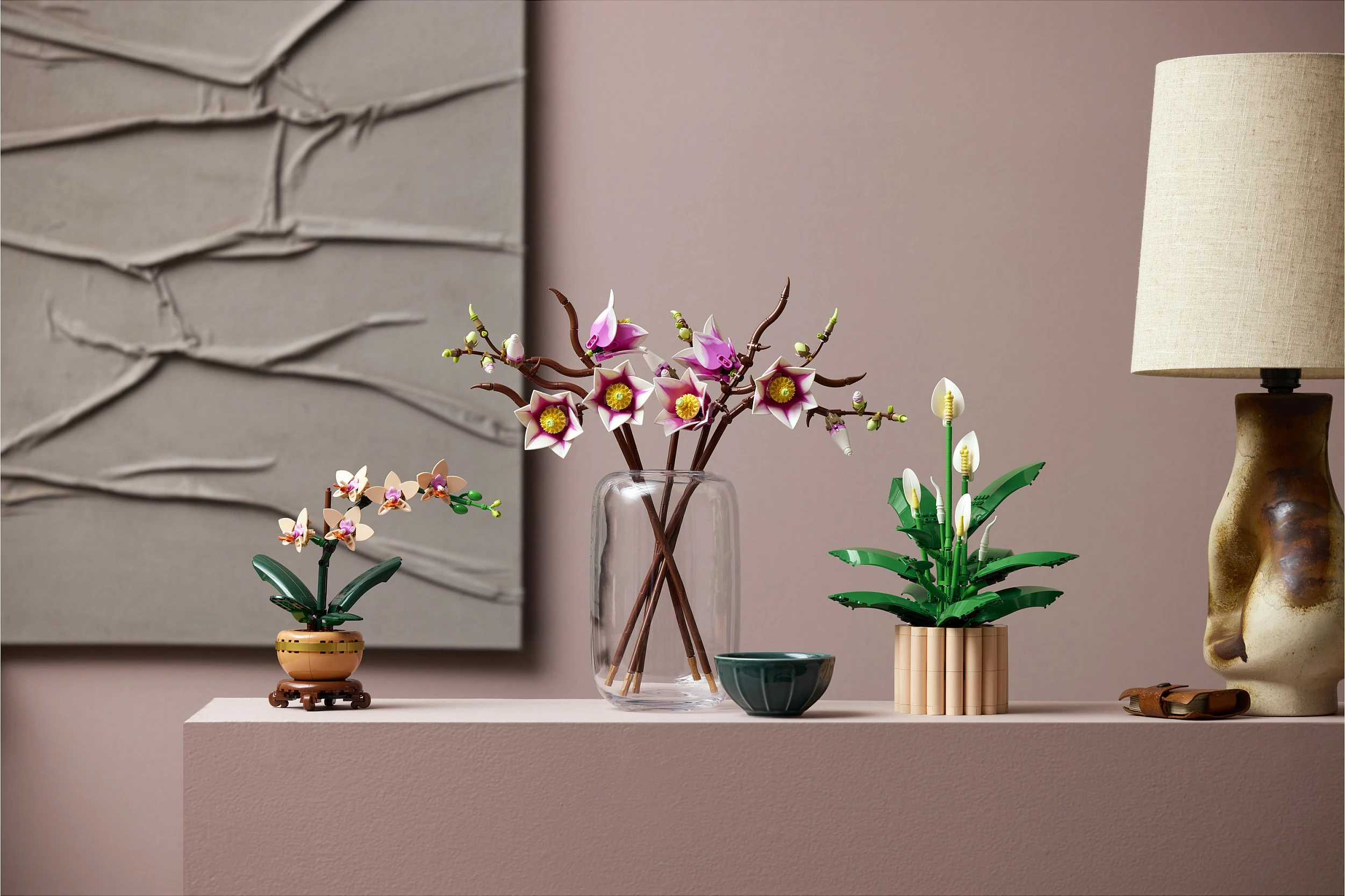 Set ndërtimi LEGO Botanicals Magnolia Branches 11510, 435 copë, 18+, shumëngjyrësh