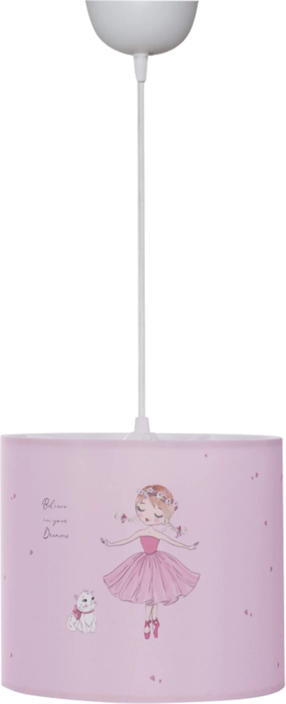 Llambë varëse për fëmijë, ngjyrë rozë, FH7575.02, Φ25x21-62H