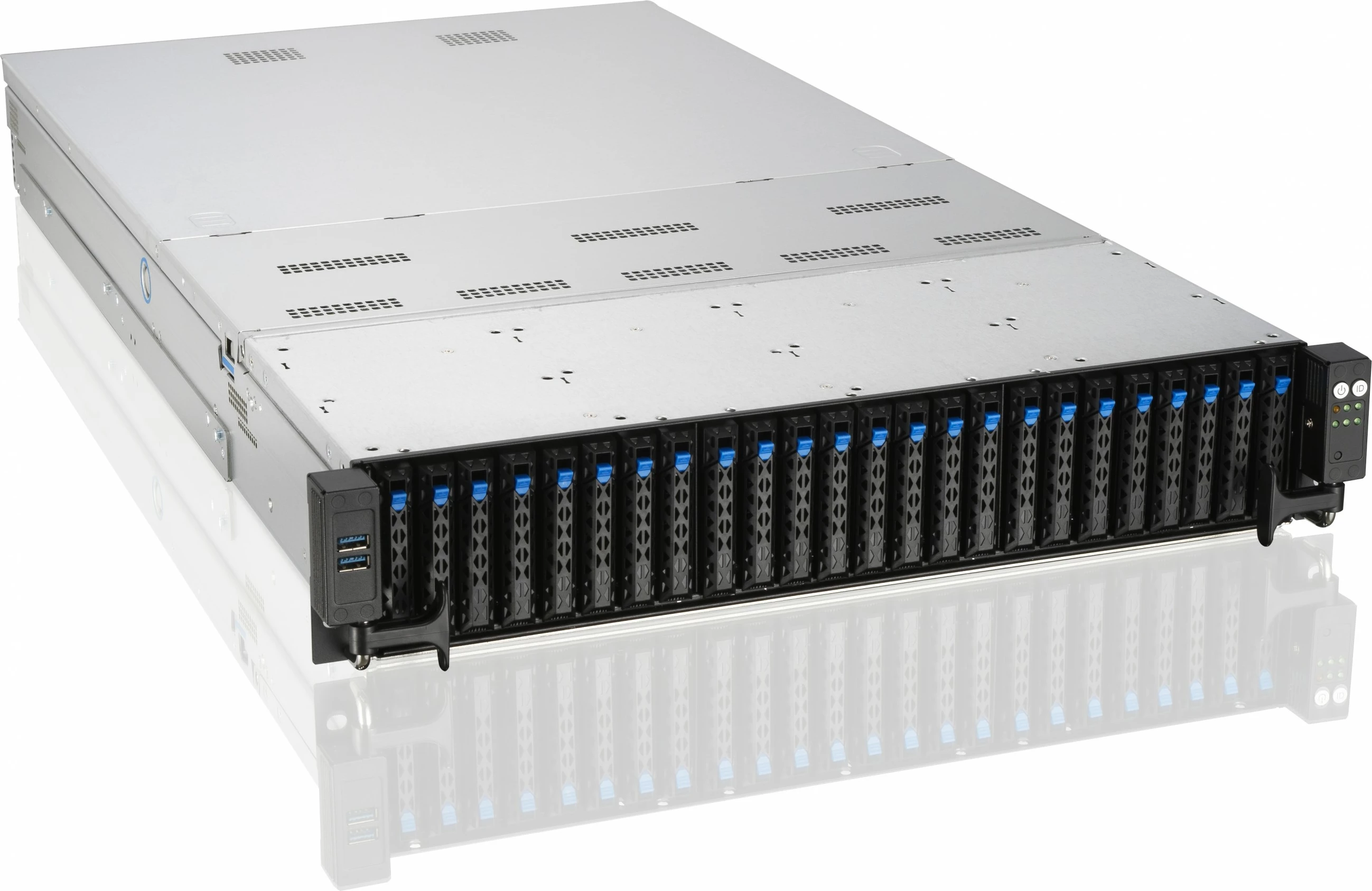 Server ASUS RS720A-E11-RS24U, Socket SP3, DDR4-SDRAM, Silver