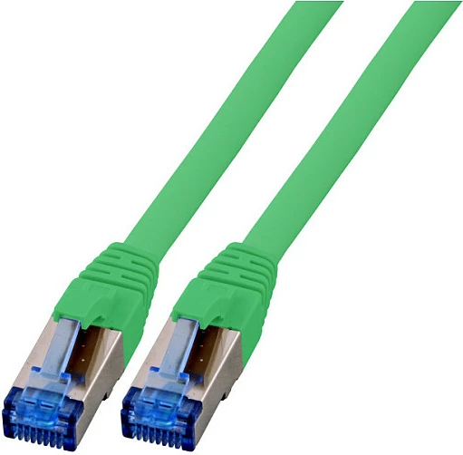 Kabl rrjeti EFB Elektronik K5525FGN 1.5m, Cat6a S/FTP, RJ-45, 10Gbps, i gjelbër