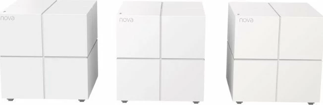Router Mesh Wi‑Fi Tenda Nova MW6 AC1200, i bardhë, set 3 copë