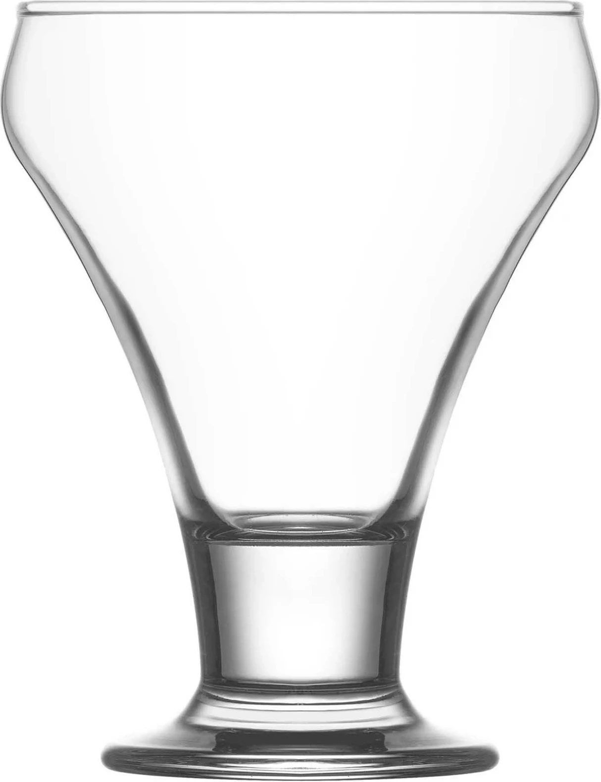 Gotë ëmbëlsire LAV HORECA Malibu 305 ml, transparente, set 8 copë