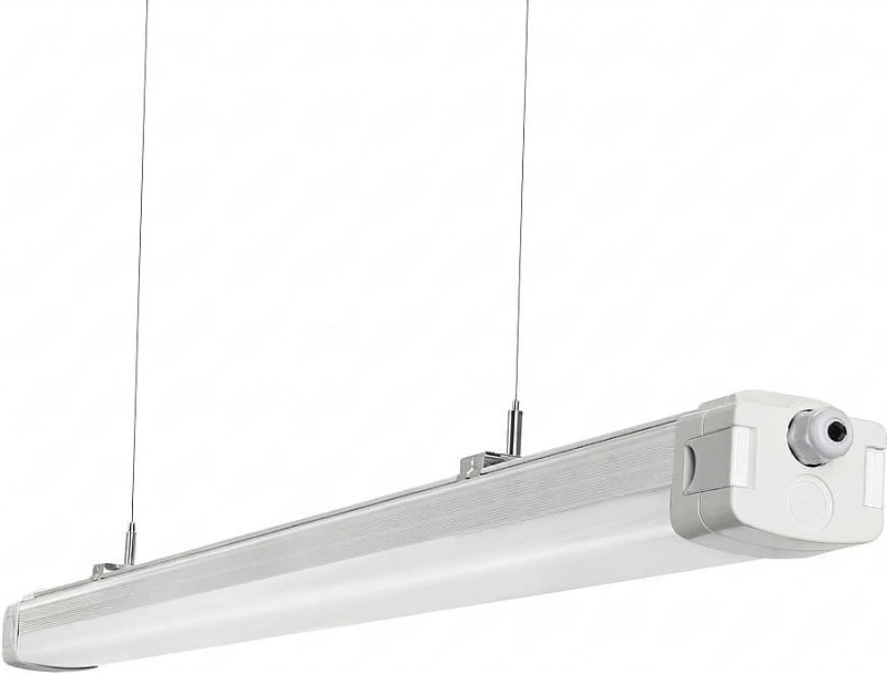 Ndriçues LED tri-proof Synergy21, 150 cm, tri-color, difuzor qumështor