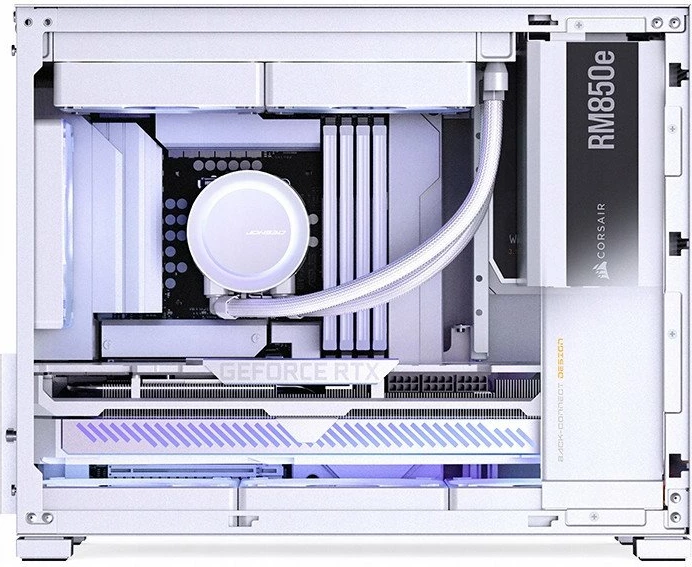 Kasë Jonsbo D32 STD mini tower për mATX/Mini-ITX, e bardhë