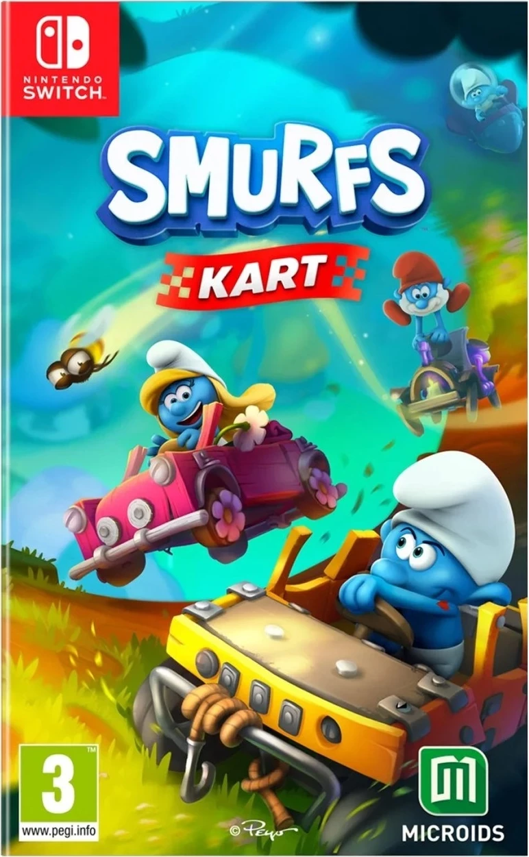 Lojë Nintendo Switch Smurfs Kart Microids EU