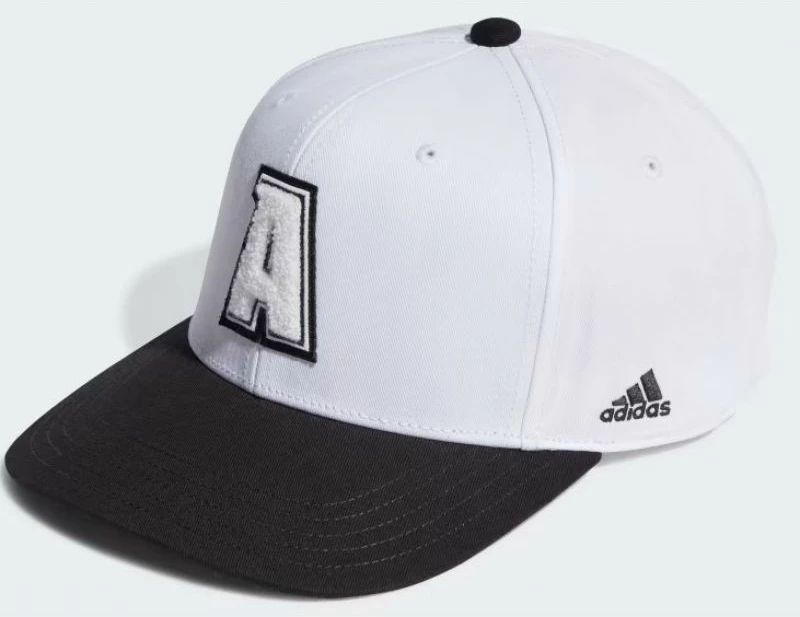 Kapelë adidas SnapBack për meshkuj dhe femra, e bardhë