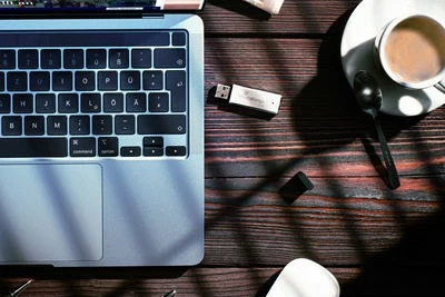 USB stick MediaRange 128GB USB 3.0, alumini