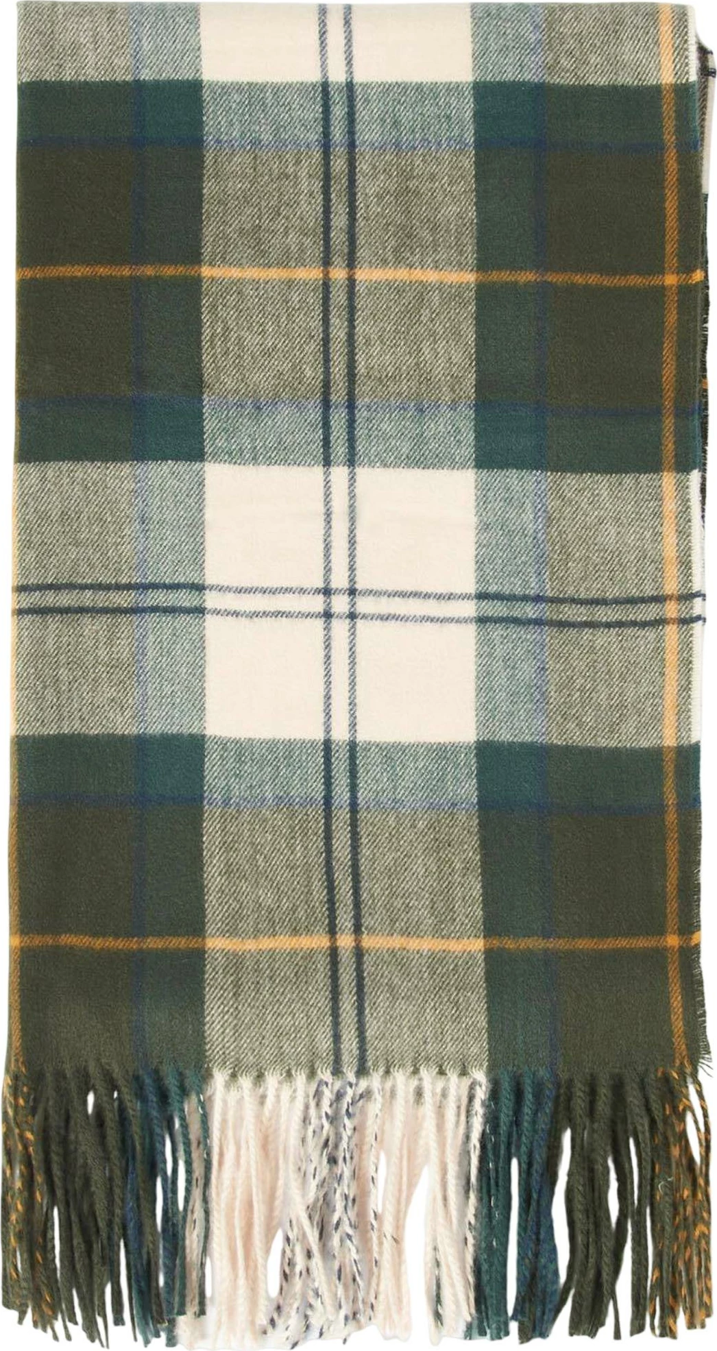Shall për femra Barbour Stanway Tartan Wrap LSC0426, krem