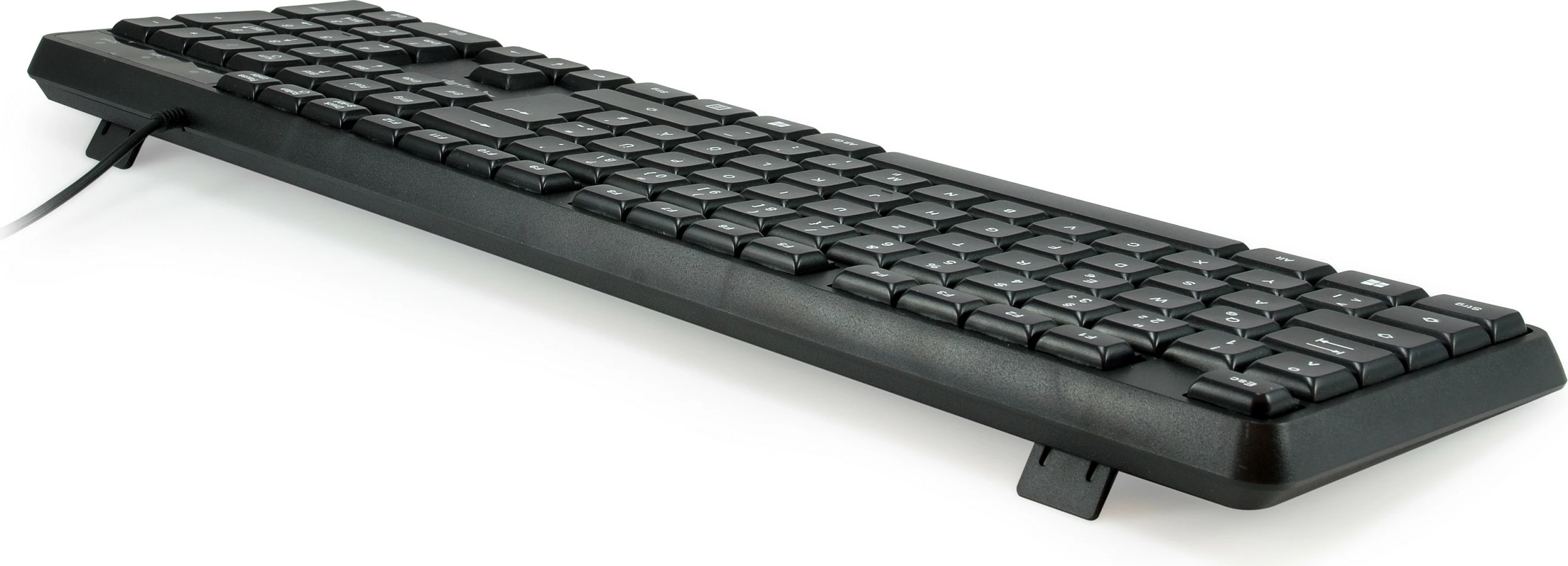 Tastierë EQUIP 245213, full-size, USB, QWERTY, italisht, e zezë