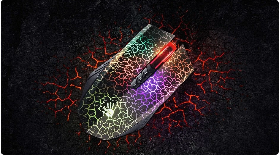 Mausi A4Tech Bloody Blazing A70, USB Type-A, Optik, 6200 DPI