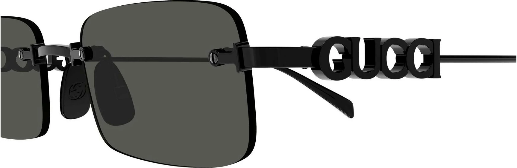 Syze dielli për meshkuj Gucci GG1808S 001, të zeza [Madhësia: 52]