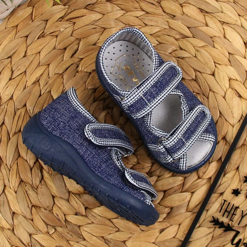 Papuqe djemsh Yakimasport Nazo, navy blue [Madhësia: 18]
