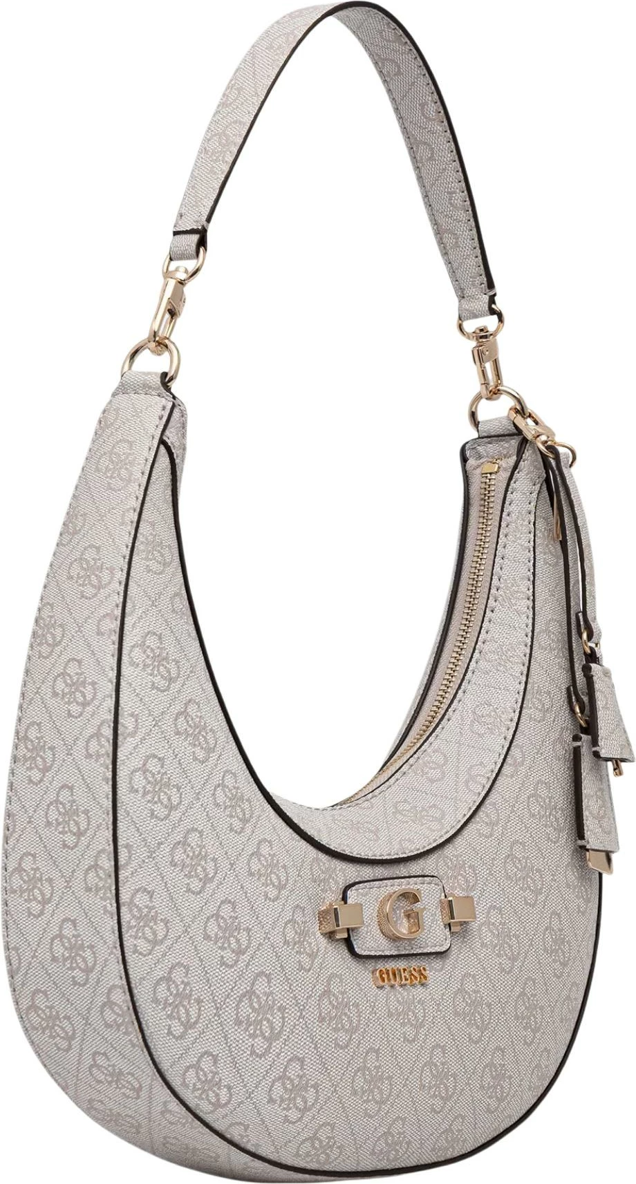 Çantë krahu për femra Guess Coleen Logo Small SA HWSG97 49010, e bardhë
