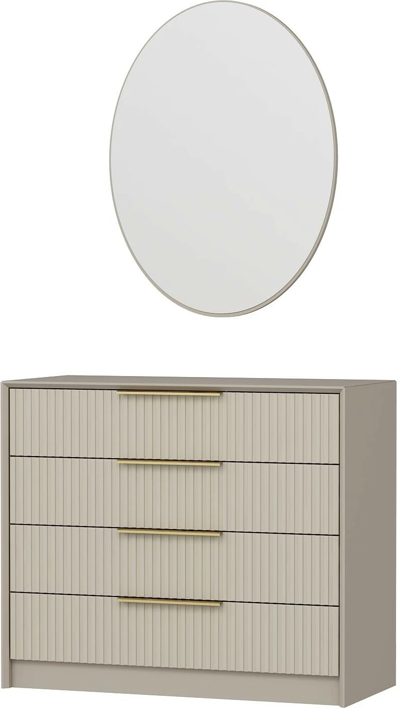 Komodë Hanah Home, Kale Luxe - 7940, ngjyrë gur