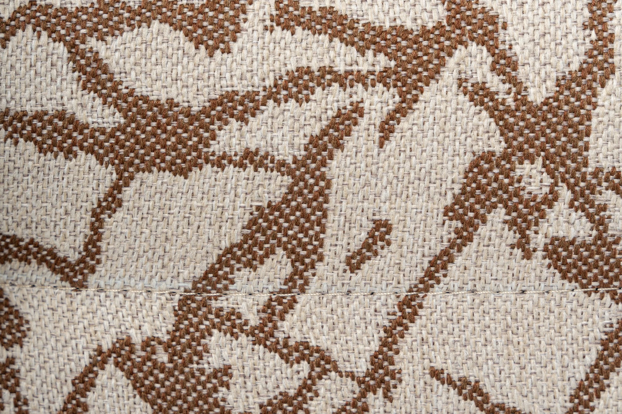 Divan treshe Atelier del Sofa, Cady, ngjyrë tan