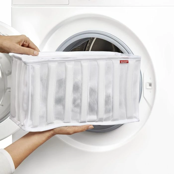 Çantë mbrojtëse për këpucë Rayen 629001 34 x 16 x 19 cm, e bardhë