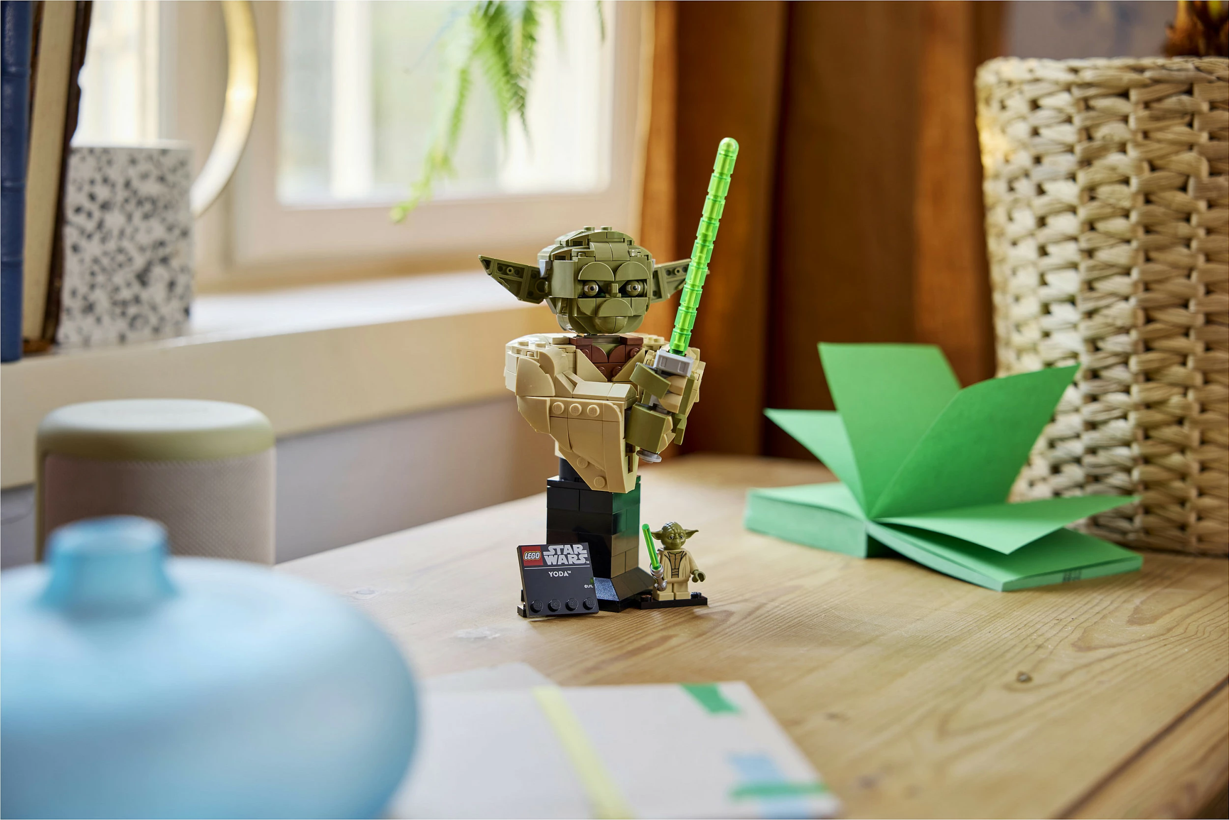 Set ndërtimi LEGO Star Wars 75438 Yoda, 399 pjesë, multikolor