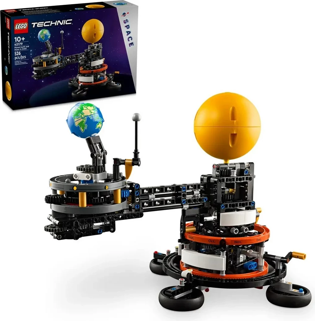 Set LEGO TECHNIC 42179 Planet Earth and Moon in Orbit