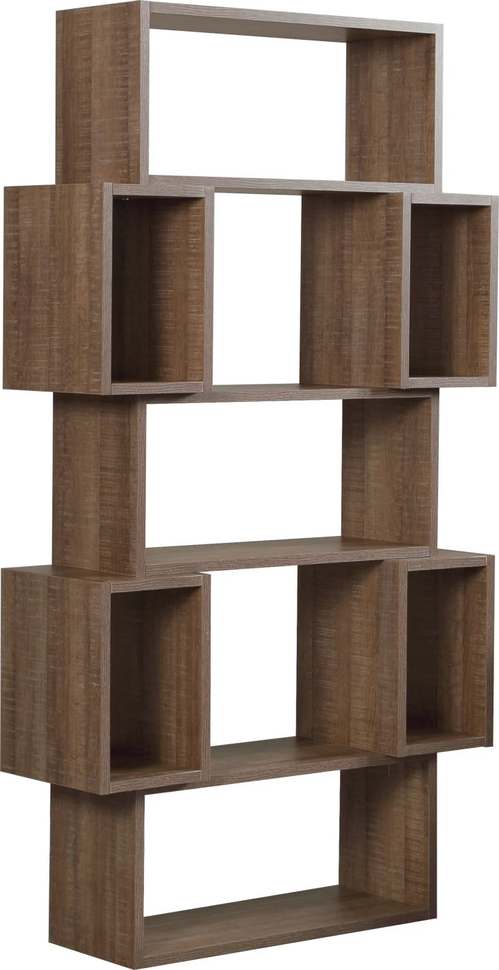 Raft librash Hanah Home, Box, ngjyrë lisi e errët