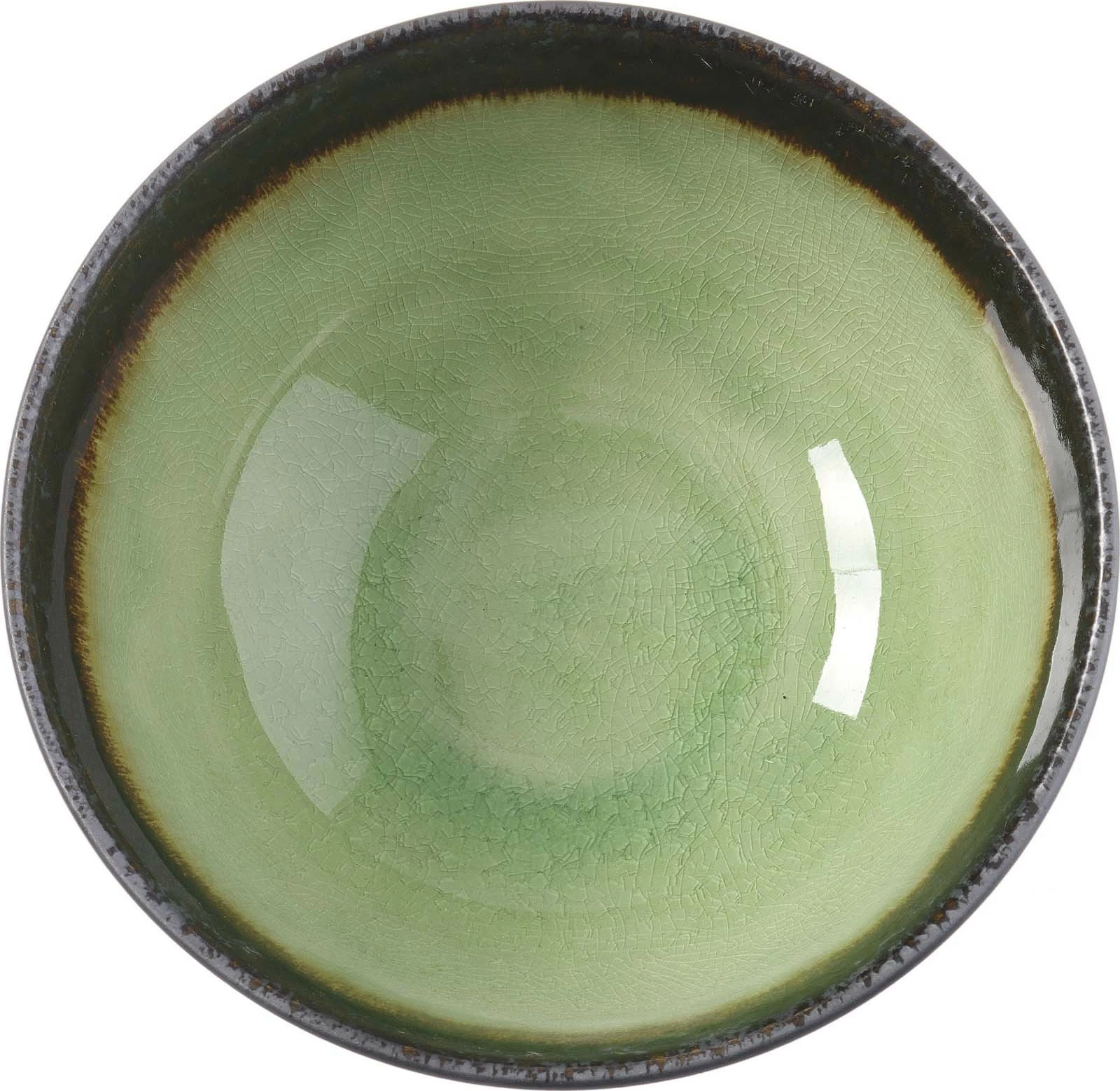 Tas asian Fine Dine Beryl 1.5L 197mm, i gjelbër, set 3 copë