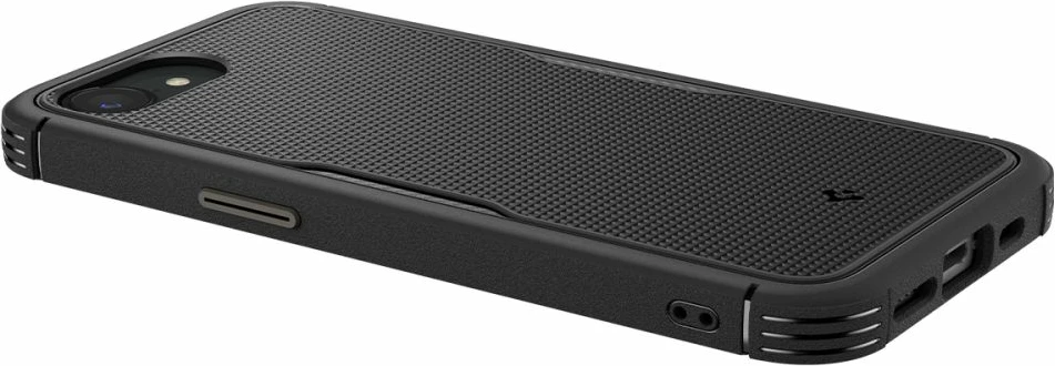 Mbështjellës Spigen Core Armor MagSafe për iPhone 16e, i zi