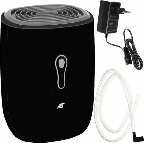 Dehumidifikues ajri Malatec O16406 0.8L 300ml/24h 23W, i zi, set me zorrë dhe adapter