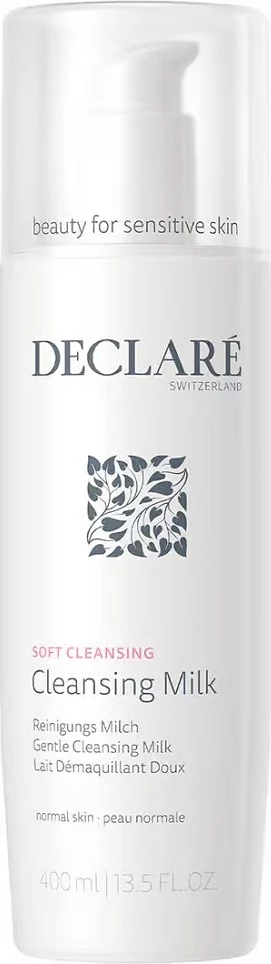 Qumësht pastrues fytyre për femra Declare Soft Cleansing, 400ml