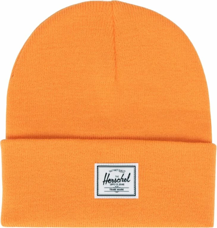 Kapelë beanie Herschel unisex, portokalli