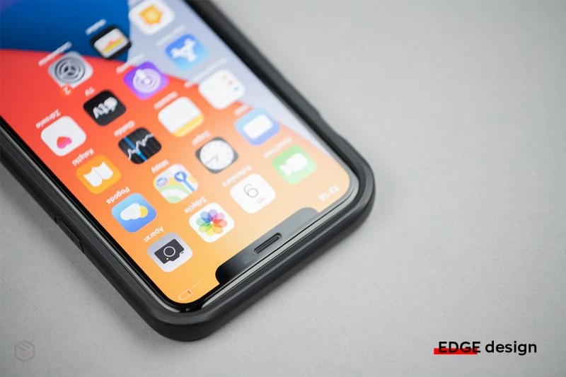 Mbrojtës ekrani MyScreen Protector Diamond Lite për iPhone 13 mini, xham i kalitur (Tempered Glass) Edge Full Glue, H9, MPN 13328