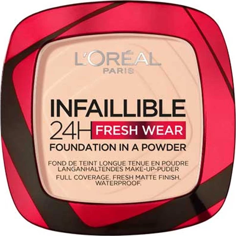 Loreal Paris - Powder Makeup Infaillible Fresh Wear 180 Rose Sand