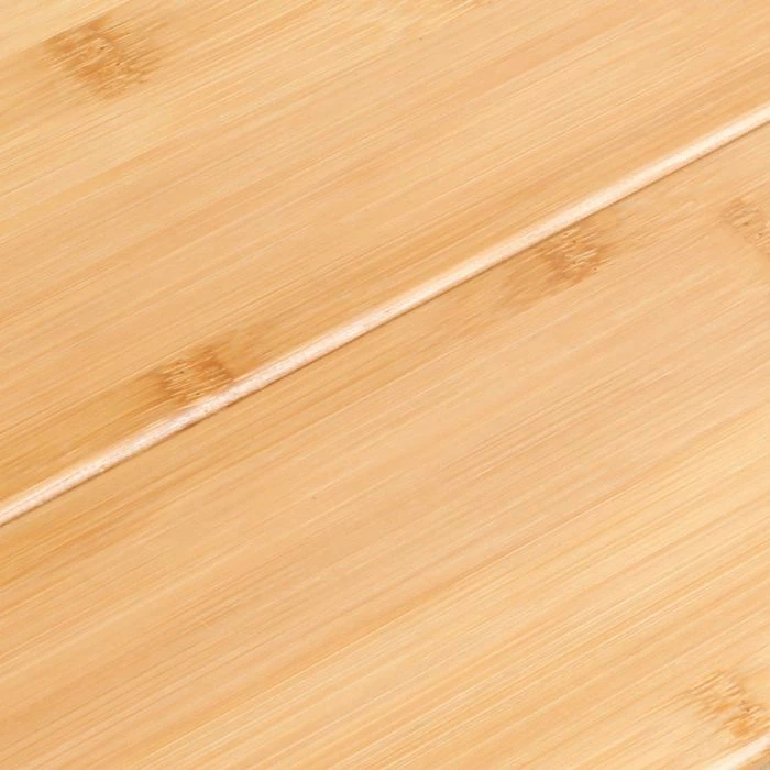 stol kampingu palosës BRUNNER Twisty Bamboo, kornizë alumini, sipërfaqe bambuje, me çantë ruajtjeje, natyrale/gri